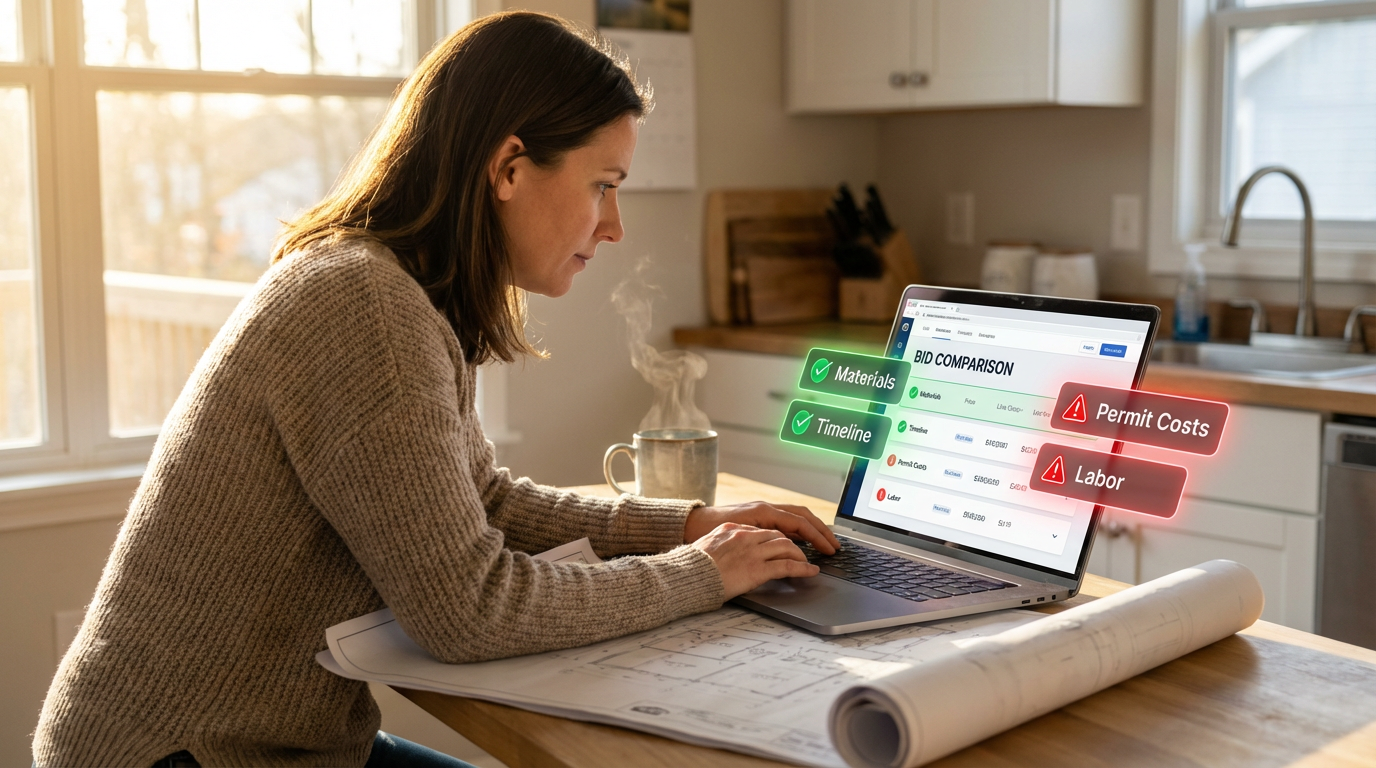 You Got Three Bids. AI Found 14 Red Flags You Missed.