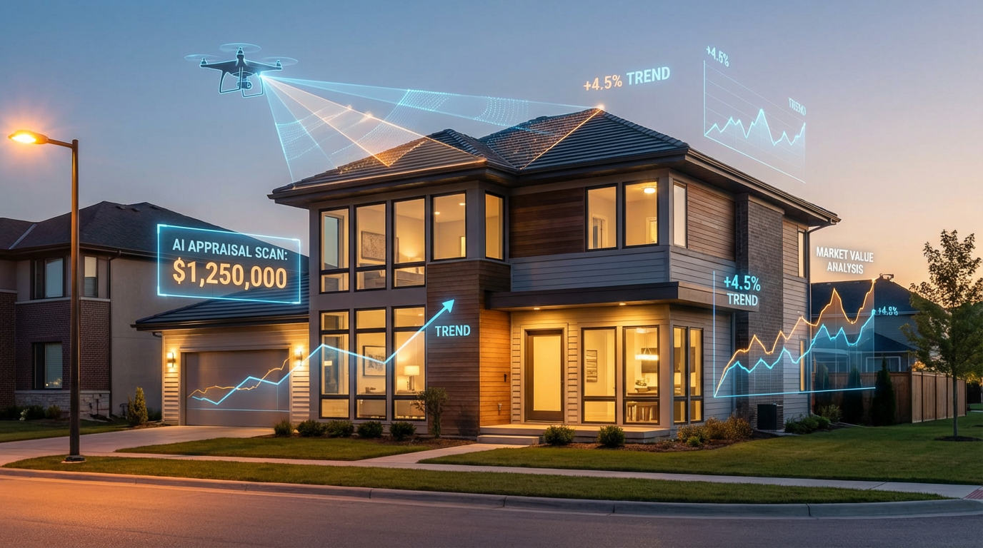 Your Home Appraiser Drove 45 Minutes to Guess. The Algorithm Already Knew.