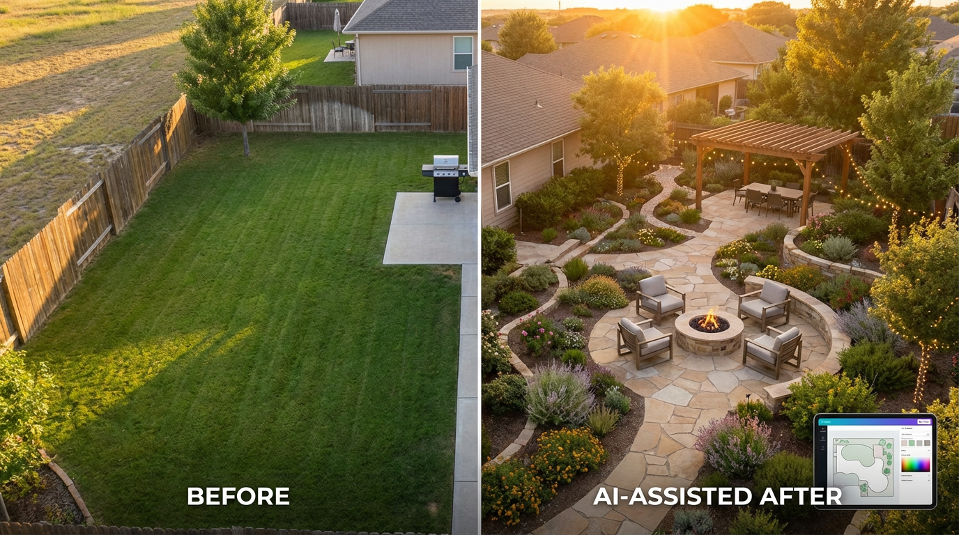 Your Landscaper Charged $6,000 to Guess. The AI Showed You 15 Options in 30 Seco