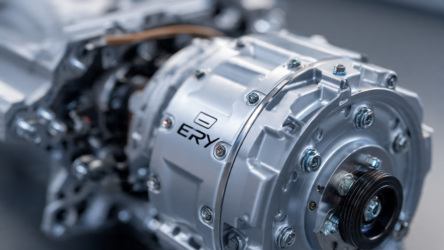 Corvette E-Ray hybrid AWD electric front axle