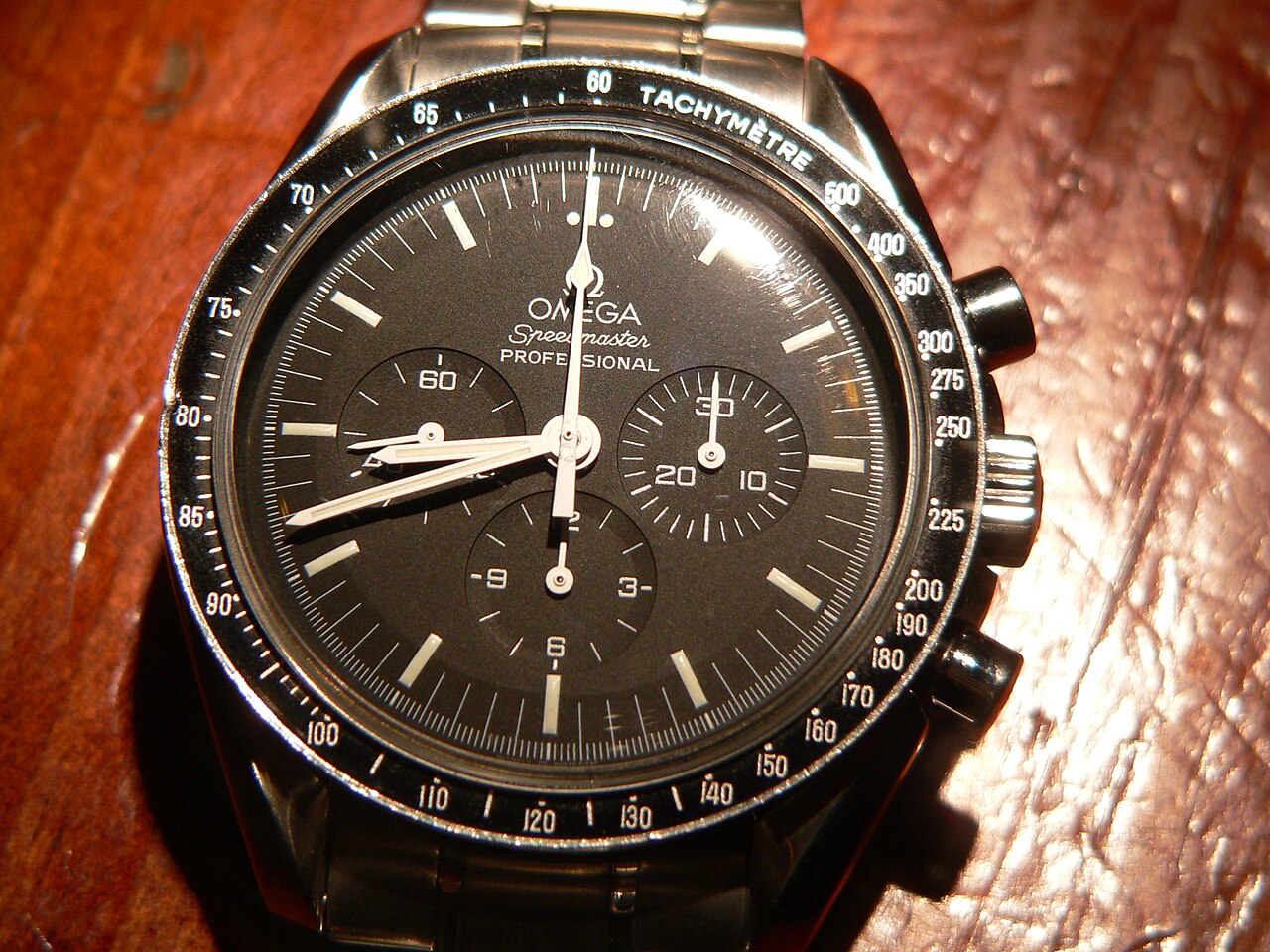 2026 Omega Speedmaster Moonwatch reverse panda dial, black lacquer with white subdials